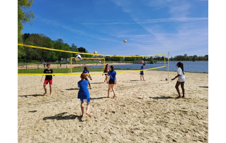 Animation beach volley de l'été